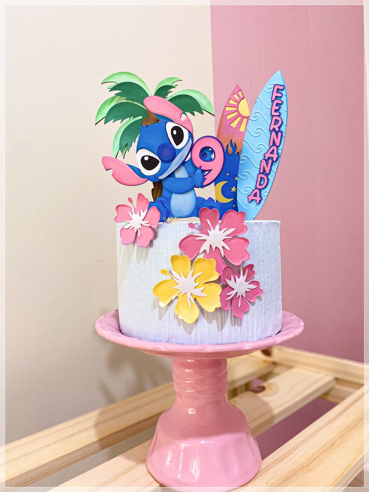 Topo de Bolo - Lilo e Stich