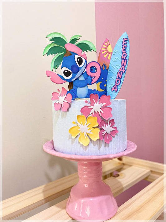 Topo de Bolo - Lilo e Stich