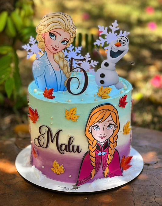 Topo de Bolo Frozen
